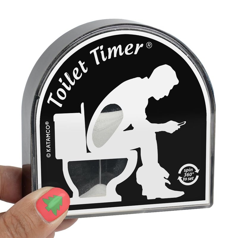 Katamco The Original Toilet Timer (Classic), As Seen on Shark Tank. Funny Stocking Stuffer for Men, Husband, Dad, Son, Boyfriend. - Image 1